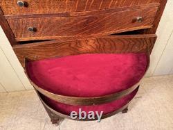 Antique Oak Ransom & Randolph Co. Dental Cabinet #40