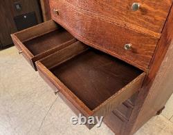 Antique Oak Ransom & Randolph Co. Dental Cabinet #40