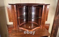 Antique Oak Ransom & Randolph Co. Dental/Doctor's Cabinet Very Rare Model