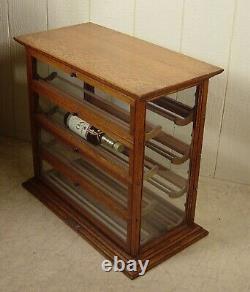 Antique Oak Ribbon Cabinet