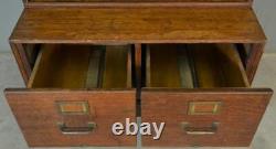 Antique Oak Sectional File Cabinet by Yawman #21438