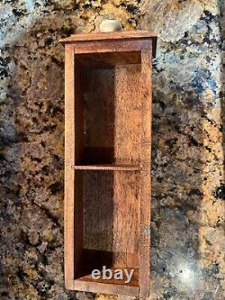 Antique Oak Spool Cabinet 10 Drawers, Great for Jewelry. Small Items