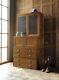 Antique Oak Stacking Cabinet, Flat File Storage Cabinet With Doors, Apothecary