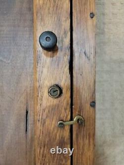 Antique Oak Wood Cupboard