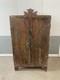 Antique Old 19th C. American Folk Art Rustic Country Primitive Spice Cabinet
