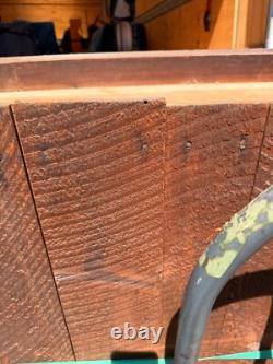 Antique Paint decorated dry sink step back cupboard folk art pa 1860 primitive
