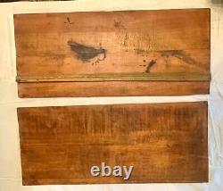 Antique Pie Safe, 1850's, 4 punch tin panels were copied from original in 1965