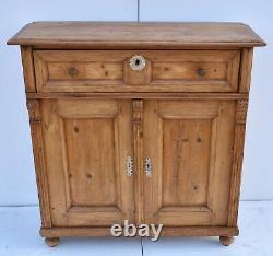 Antique Pine Two Door Dresser Base