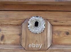 Antique Pine Two Door Dresser Base