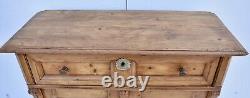 Antique Pine Two Door Dresser Base