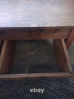 Antique Possum Belly Table, Bakers Table, Circa 1800-1825