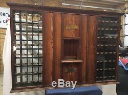 Antique Post Office Cabinet