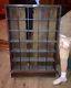 Antique Postal Pigeon Hole Cabinet. Oak. Rare. 1900's