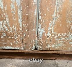 Antique Primitive Corner Cupboard Original Paint 48 x 64.5 Found in Atlanta