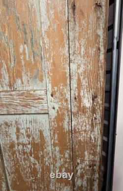 Antique Primitive Corner Cupboard Original Paint 48 x 64.5 Found in Atlanta
