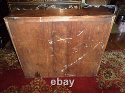 Antique Primitive Early American Southern Heart Pine Hanging Cupboard