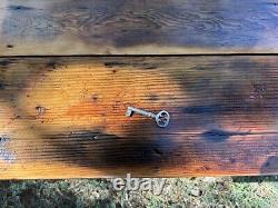 Antique Primitive Farmhouse Cottage Storage Cabinet Nightstand Pine Distressed