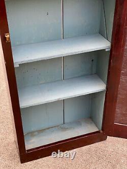 Antique Primitive Farmhouse Pine Jelly Cupboard Cabinet