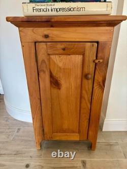 Antique Primitive Pine Chimney Cabinet Jelly Cupboard Turn of Century Local PU