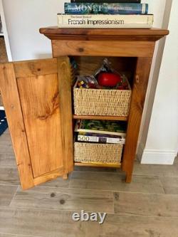 Antique Primitive Pine Chimney Cabinet Jelly Cupboard Turn of Century Local PU