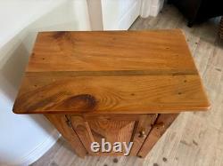 Antique Primitive Pine Chimney Cabinet Jelly Cupboard Turn of Century Local PU