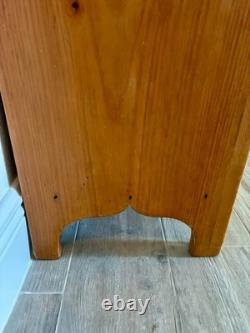 Antique Primitive Pine Chimney Cabinet Jelly Cupboard Turn of Century Local PU