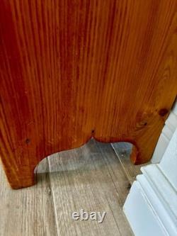 Antique Primitive Pine Chimney Cabinet Jelly Cupboard Turn of Century Local PU