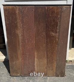 Antique Primitive Pine Cupboard Cabinet 19th C Original Farmhouse Pantry