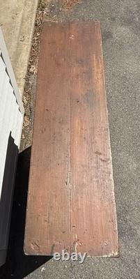 Antique Primitive Pine Cupboard Cabinet 19th C Original Farmhouse Pantry