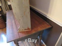 Antique Primitive Possum Belly Kitchen Cabinet