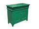 Antique Primitive Small Dry Sink Cabinet Cupboard Old Green Paint 1860