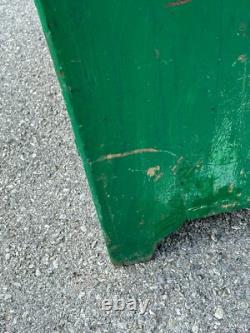 Antique Primitive Small Dry Sink Cabinet Cupboard Old Green Paint 1860