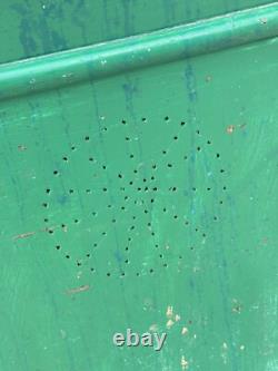 Antique Primitive Small Dry Sink Cabinet Cupboard Old Green Paint 1860