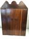 Antique Primitive Wall Mounted Corner Cabinet, 23 3/4 Tall X 11 1/4 Deep