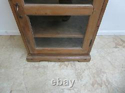 Antique Primitive architectural salvage Hutch China Cabinet Cupboard m A