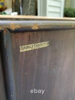 Antique Quartersawn Oak 42 Drawer File Cabinet Tindale Cabinet Co