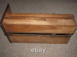 Antique Quartersawn Tiger Oak File Cabinet Drawer Only with Slides Dovetailed