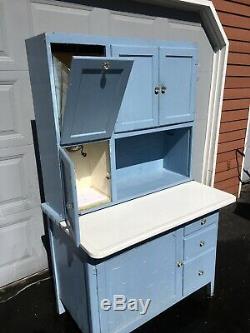 Antique REAL Hoosier Cabinet