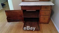 Antique REAL Hoosier Cabinet