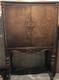 Antique Radio Cabinet Walnut 1930's Era