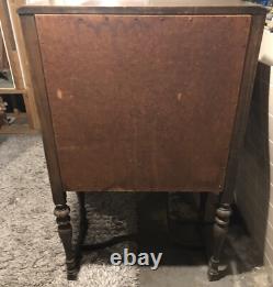 Antique Radio Cabinet Walnut 1930's Era