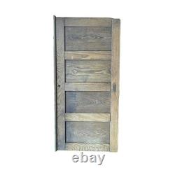 Antique Rand McNally Map Wood Cabinet Chest Drawer