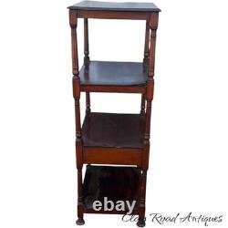 Antique Regency mahogany what knot shelf cabinet etagere 1830 original Antique Regency mahogany what knot shelf cabinet etagere 1830 original