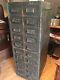 Antique Solid Oak Wood 20 Drawer File Cabinet Storage Nice Shbby Chic Piece