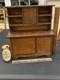 Antique Salesman Sample Hoosier Kitchen Cabinet Cupboard Hutch Oakwood Dollhouse