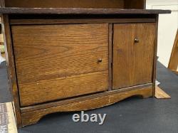 Antique Salesman Sample Hoosier Kitchen Cabinet Cupboard Hutch Oakwood Dollhouse