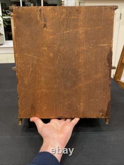Antique Salesman Sample Hoosier Kitchen Cabinet Cupboard Hutch Oakwood Dollhouse