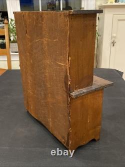 Antique Salesman Sample Hoosier Kitchen Cabinet Cupboard Hutch Oakwood Dollhouse