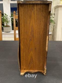 Antique Salesman Sample Hoosier Kitchen Cabinet Cupboard Hutch Oakwood Dollhouse