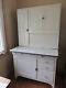Antique Sellers Brand Hoosier Style Kitchen Cabinet Original Family Owner